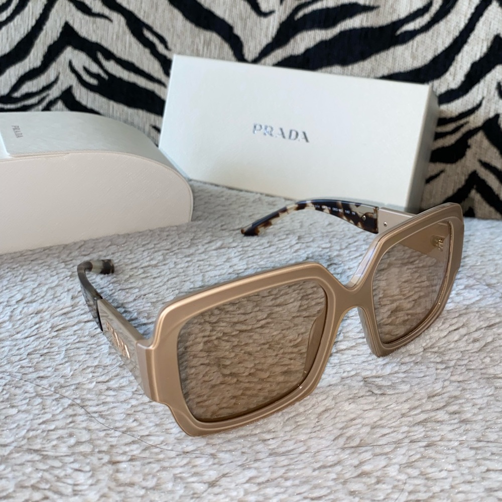 Prada - Rectangular Sunglasses - image 3